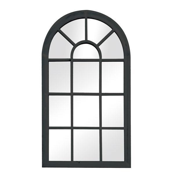 Romeo Arch Mirror Black-abc