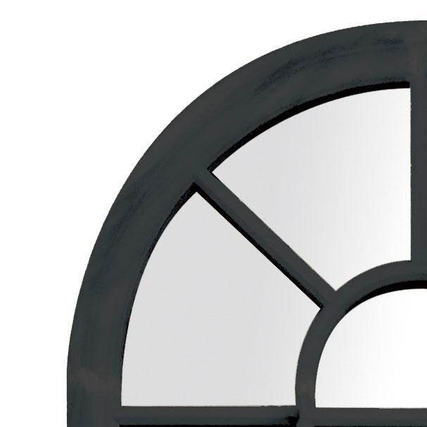 Romeo Arch Mirror Black-abc