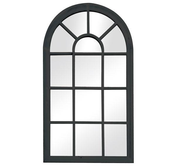 Romeo Arch Mirror Black-abc