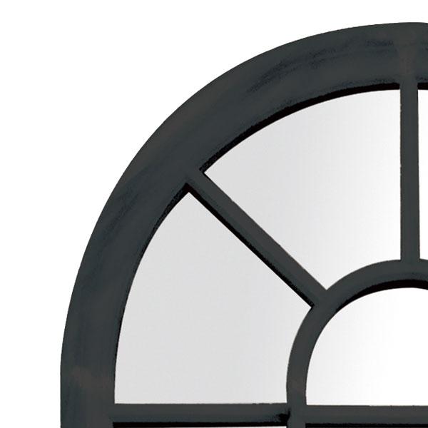 Romeo Arch Mirror Black-abc