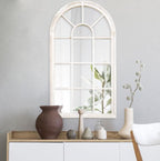 Romeo Arch Mirror White-abc