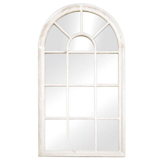 Romeo Arch Mirror Matt White-abc