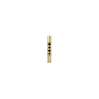 PAVÉ LINEA STUD, BLK DIAMOND-abc