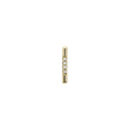 PAVÉ LINEA STUD, WHITE DIAMOND-abc
