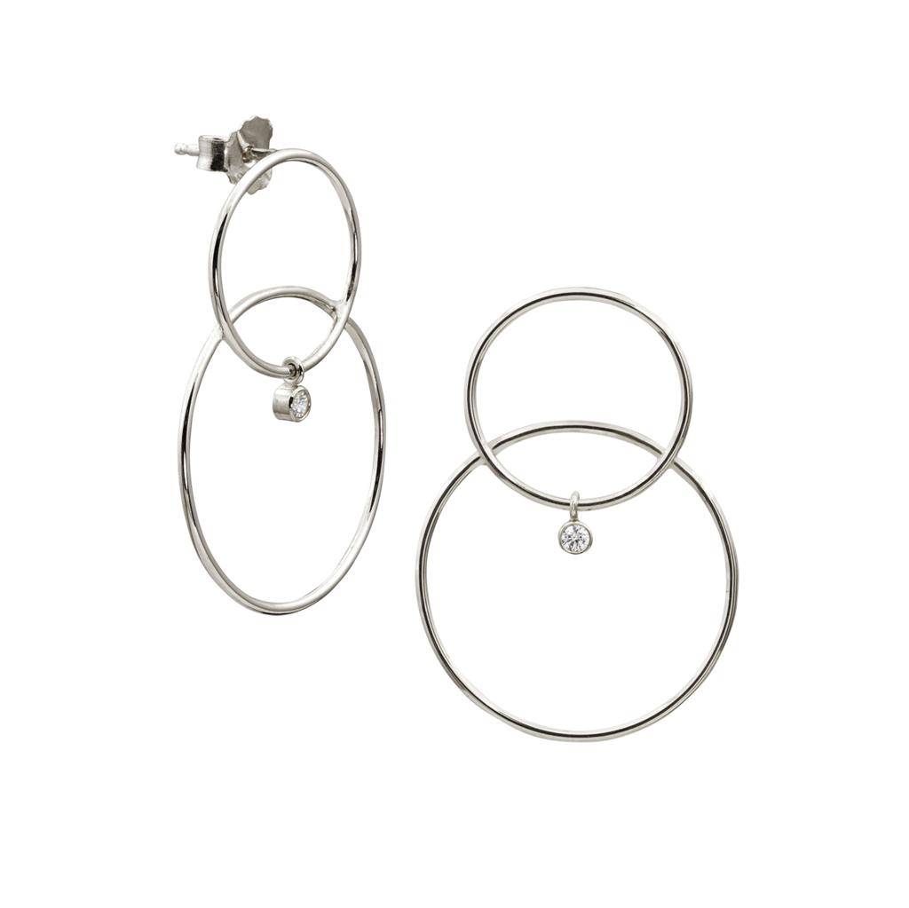 SCARPA DIAMOND EARRINGS-abc