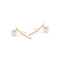 PEARL ARC EARRINGS-abc