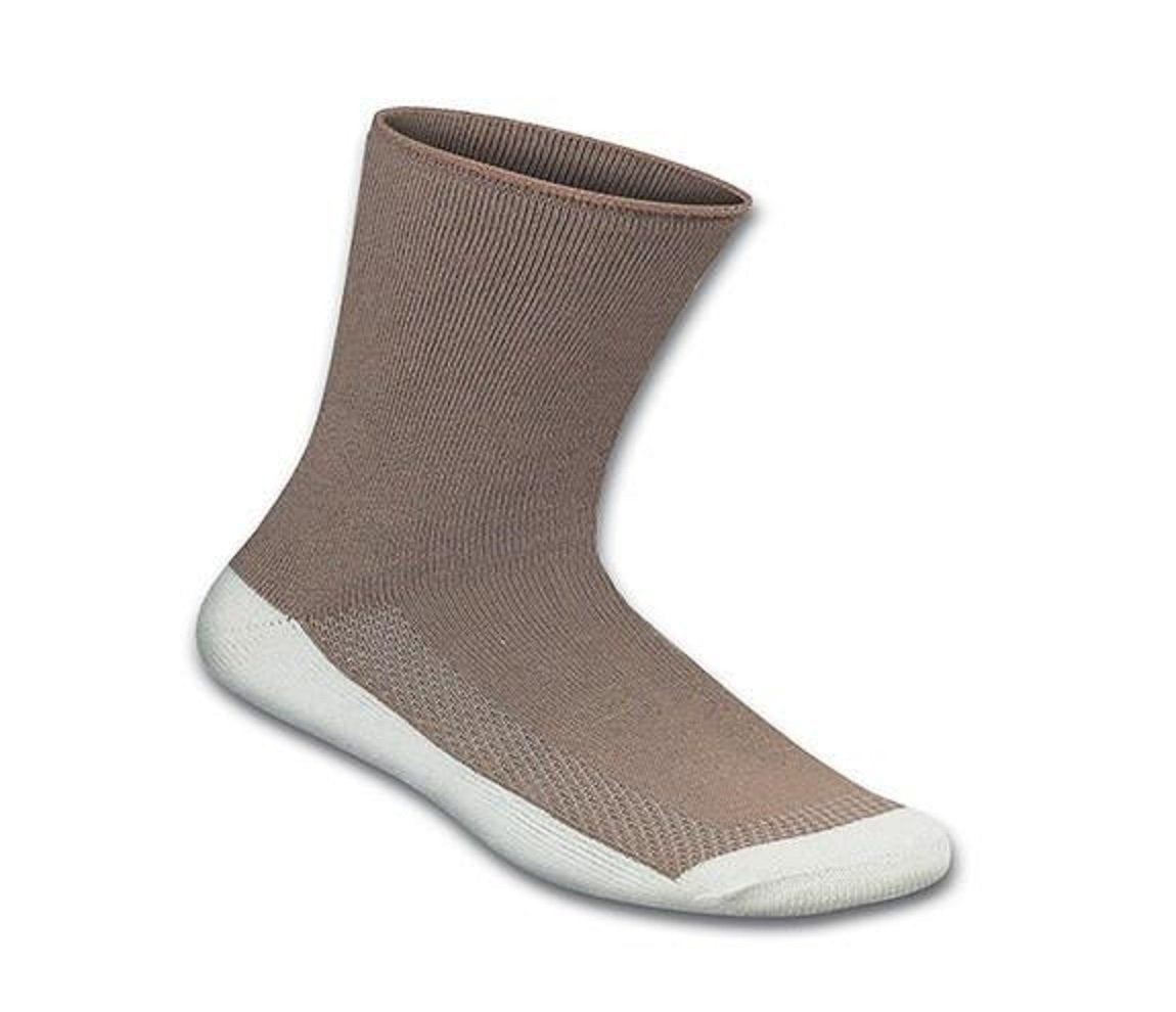 Extra Roomy Sock-Brown (3 Pairs)-abc