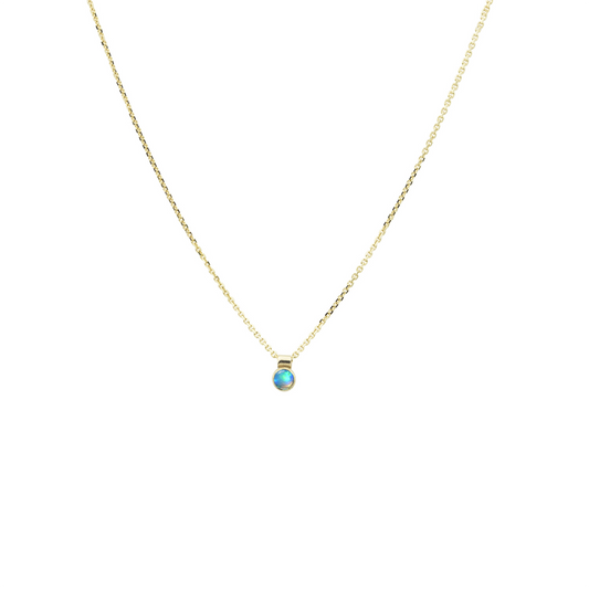 SOLO NECKLACE, OPAL-abc