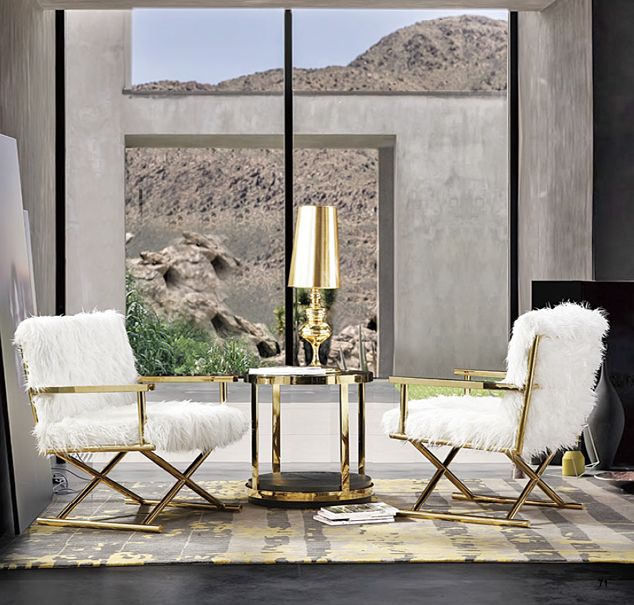 Xxx Chair Gold-abc