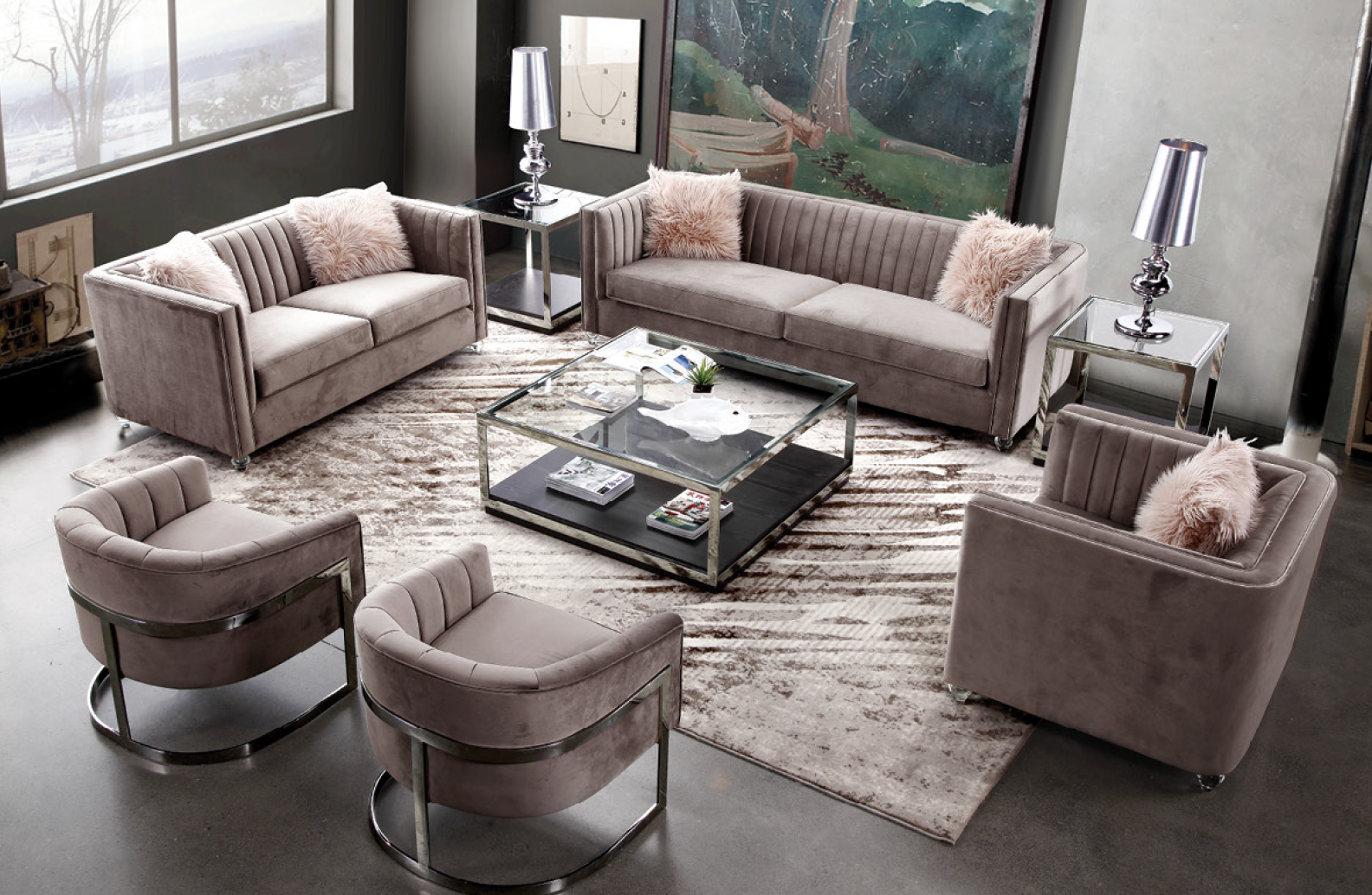 Varsace 2 Seater Sofa-abc