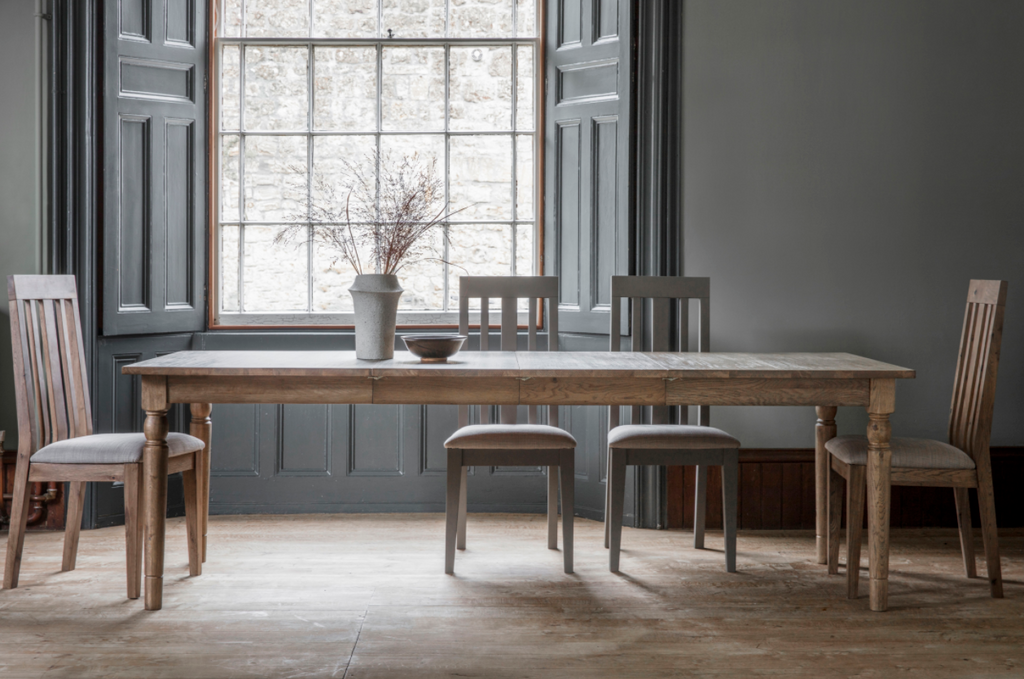 Cookham Extending Dining Table Oak D950 x H750mm-abc
