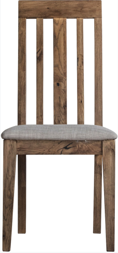 Cookham Dining Chair Oak W460 x D510 x H1020mm-abc