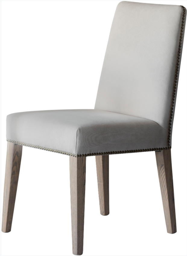 Rex Dining Chair Cement Linen (2pk)-abc