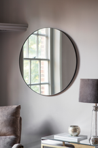 Braga Round Mirror Black-abc