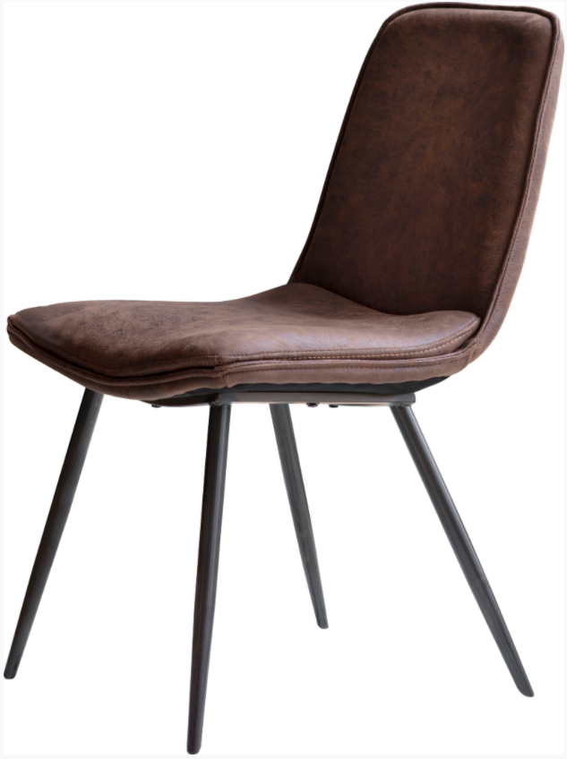 Newton Chair Brown (2pk)-abc