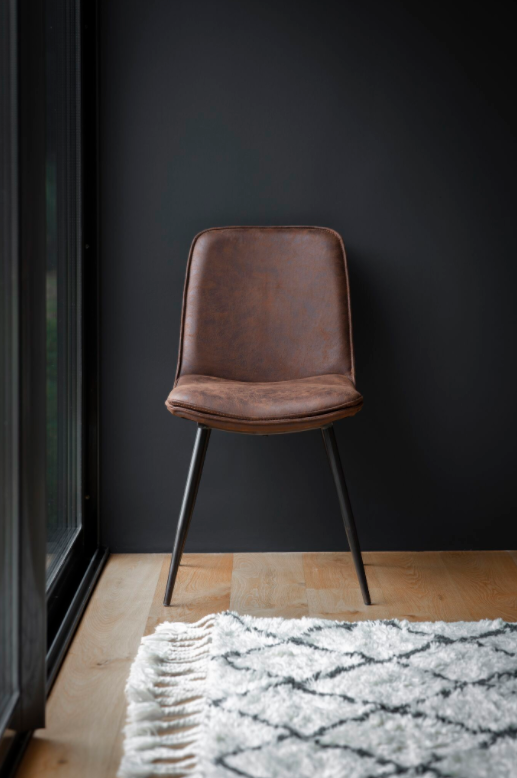 Newton Chair Brown (2pk)-abc