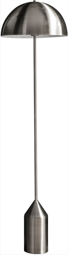 Albany Floor Lamp - Brushed Nickel-abc