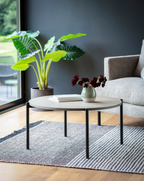 Constanta Round Coffee Table Grey-abc