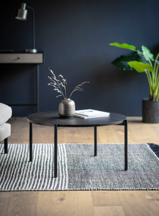 Constanta Round Coffee Table Black-abc
