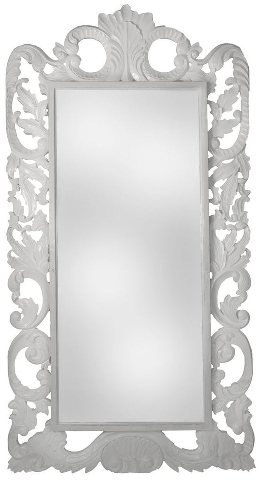 Sensey Mirror (Distressed White)-abc