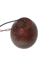 Sigma Small - Bronze - Perforated Pod Pendant Light-abc