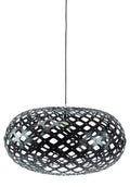 Stockholm Lattice Pendant - Black-abc