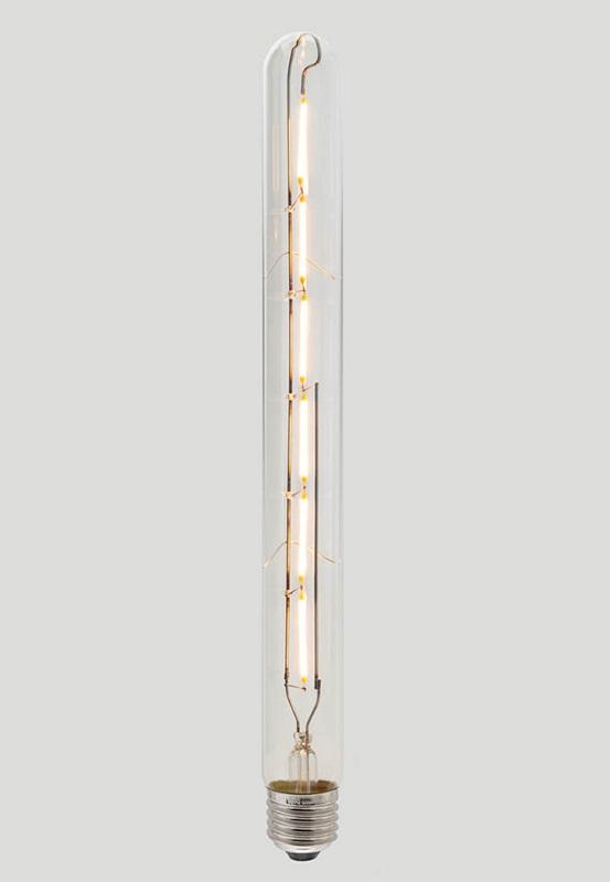 T30 LED Filament - Clear Glass - 4W E27 2200k-abc