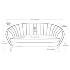 Honeycomb Turin Sofa-abc