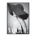 Vogue Set of 12 Framed Canvas Art Prints-abc