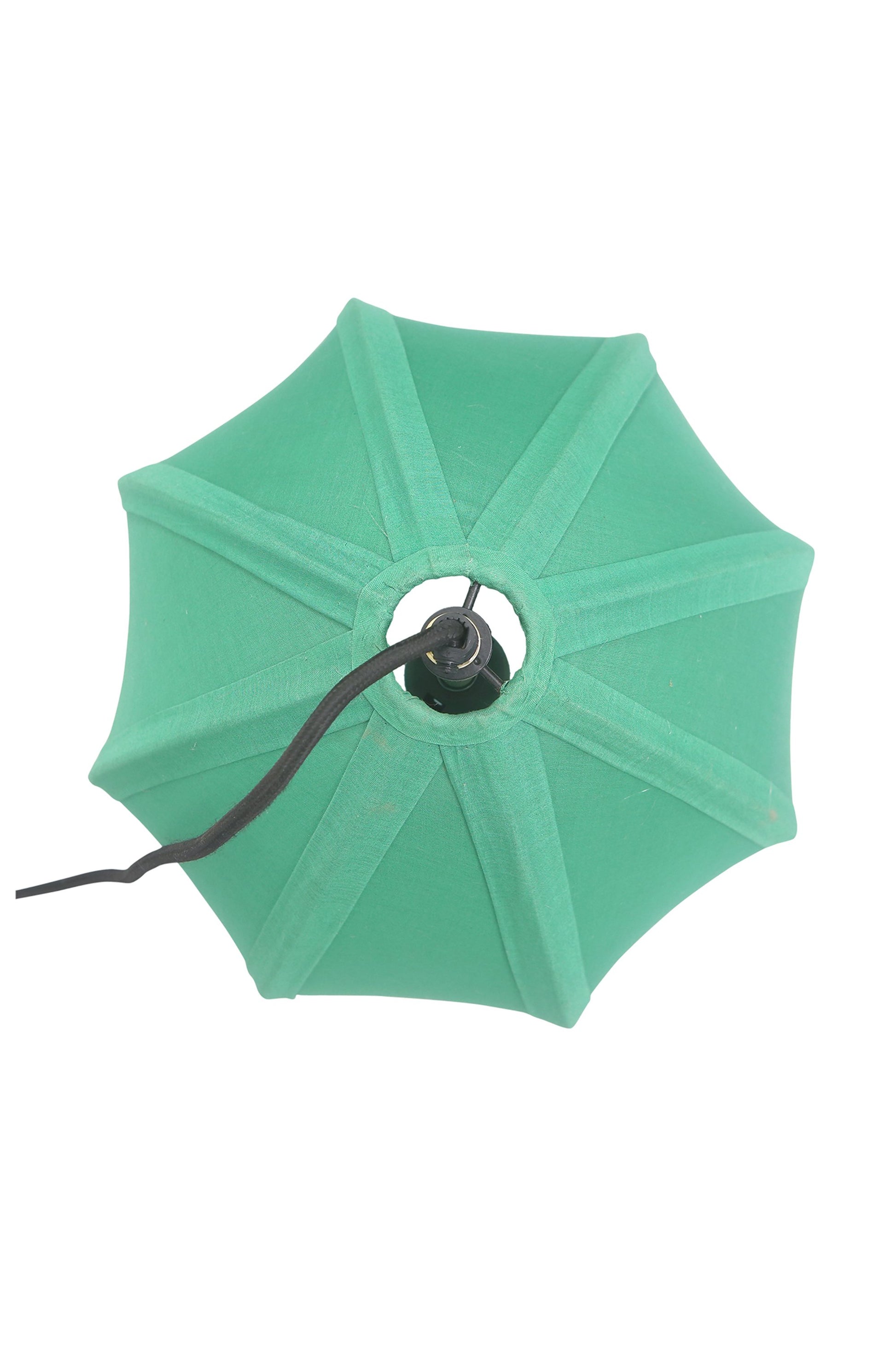 Urchin - Jade Green - Cotton Lantern Pendant Light-abc