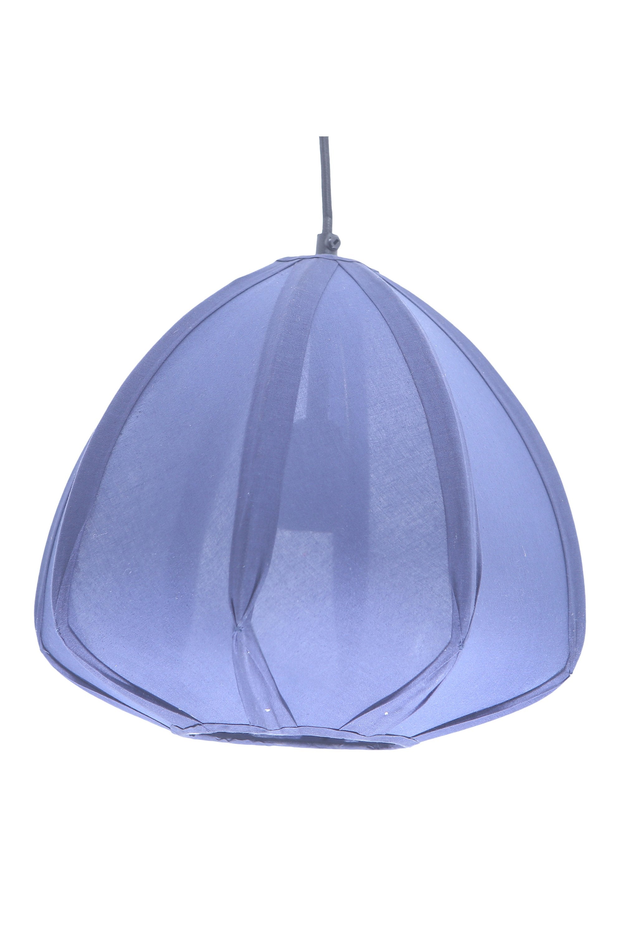 Urchin - Blue - Cotton Lantern Pendant Light-abc