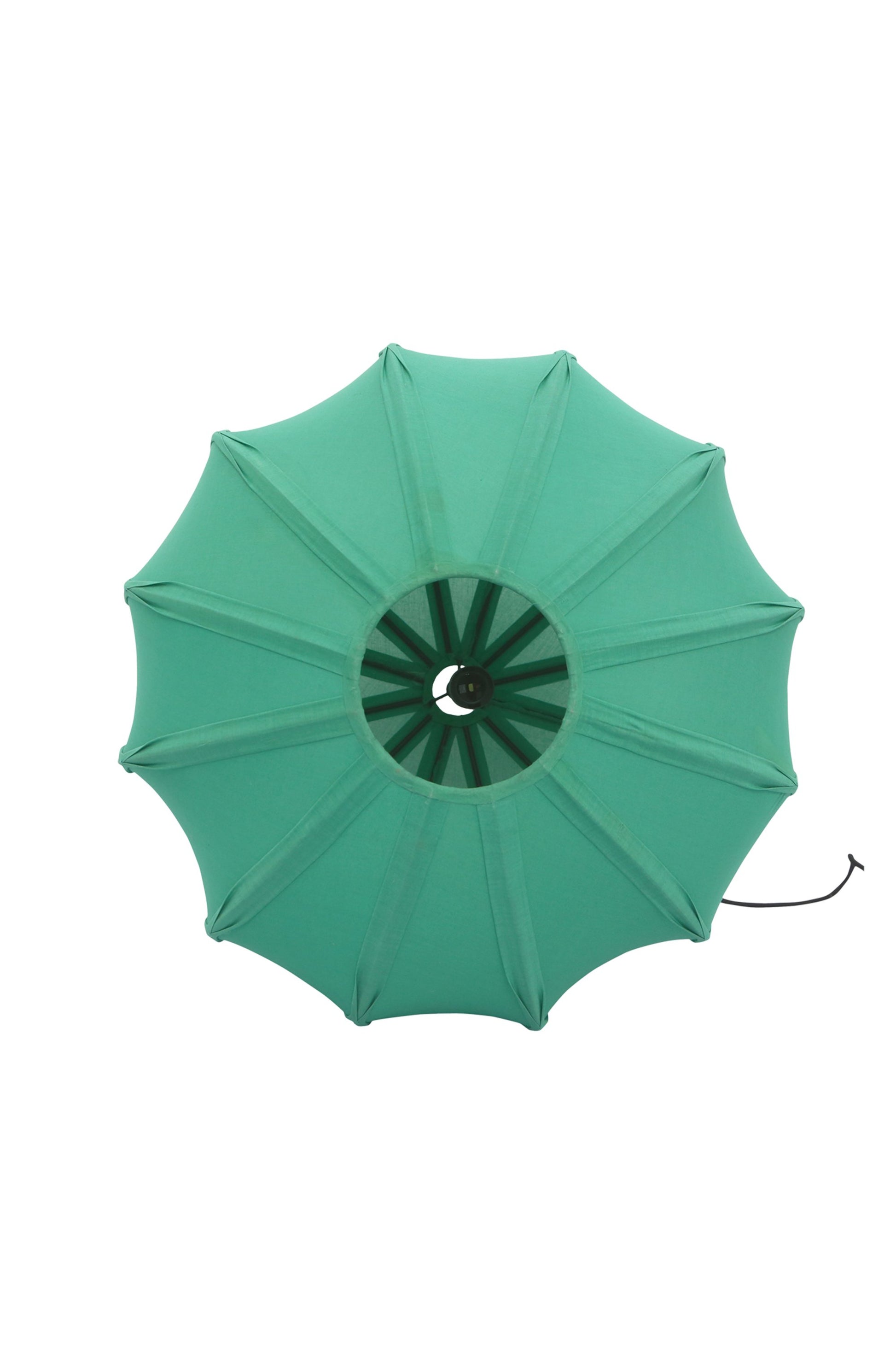 Urchin Large - Jade Green - Cotton Lantern Pendant Light-abc