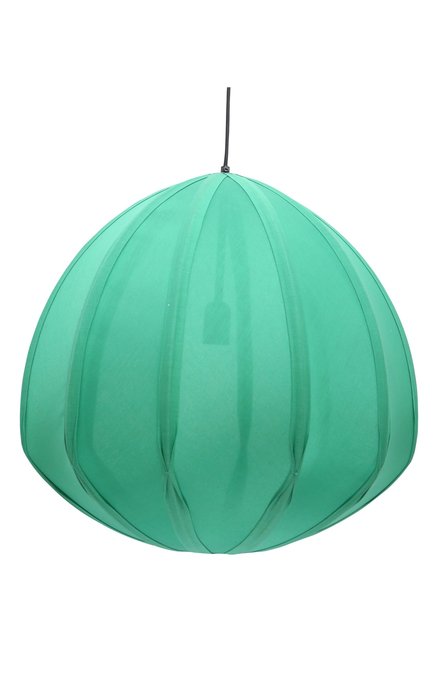 Urchin Large - Jade Green - Cotton Lantern Pendant Light-abc