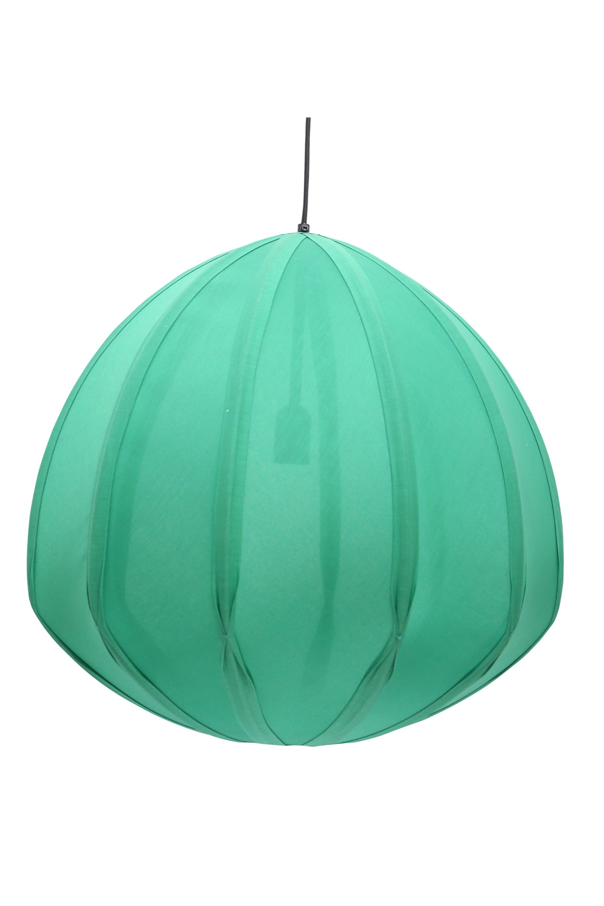 Urchin Large - Jade Green - Cotton Lantern Pendant Light-abc