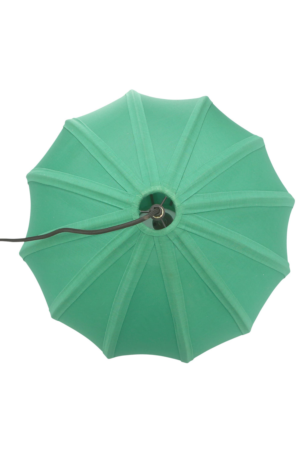 Urchin Large - Jade Green - Cotton Lantern Pendant Light-abc