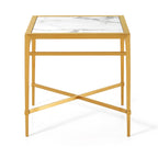 Georgian Side Table Marble Gold-abc