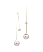 VERITTI PEARL HOOK EARRING-abc