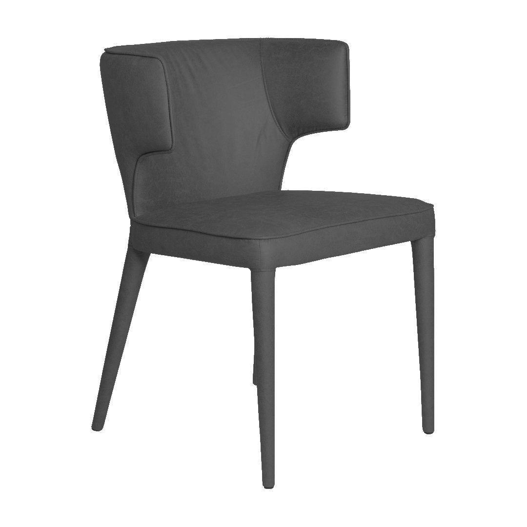 Portofino Dining Chair - Washed Black-abc