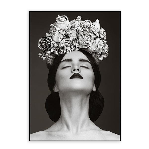 Vogue Set of 12 Framed Canvas Art Prints-abc