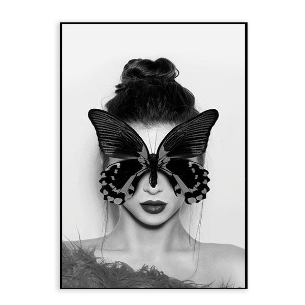 Vogue Set of 12 Framed Canvas Art Prints-abc