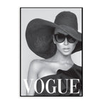Vogue Set of 12 Framed Canvas Art Prints-abc