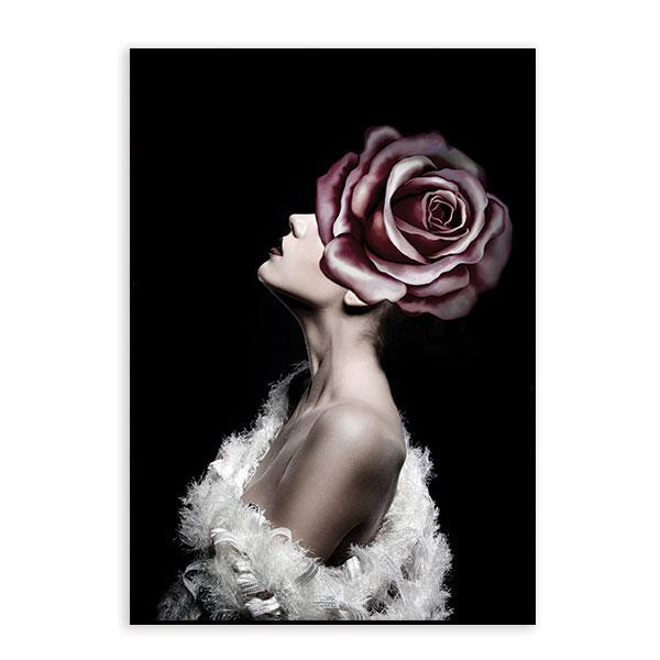 Vogue Set of 12 Framed Canvas Art Prints-abc