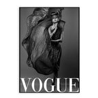 Vogue Set of 12 Framed Canvas Art Prints-abc