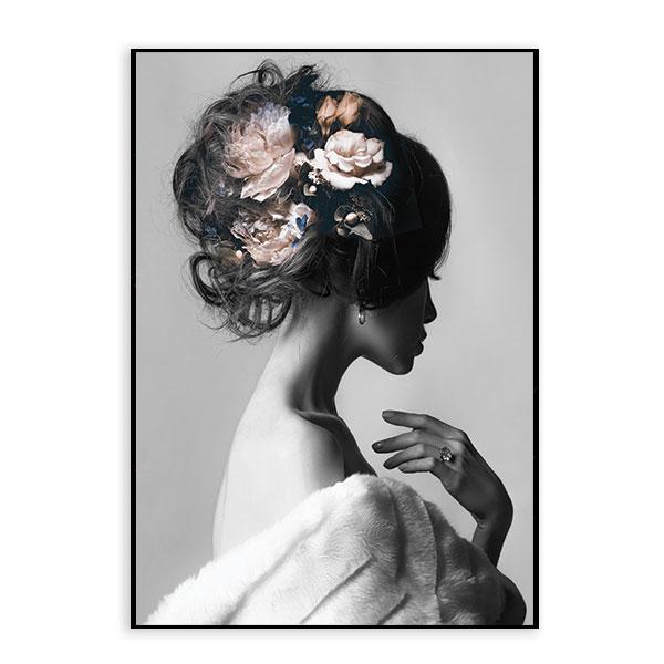 Vogue Set of 12 Framed Canvas Art Prints-abc
