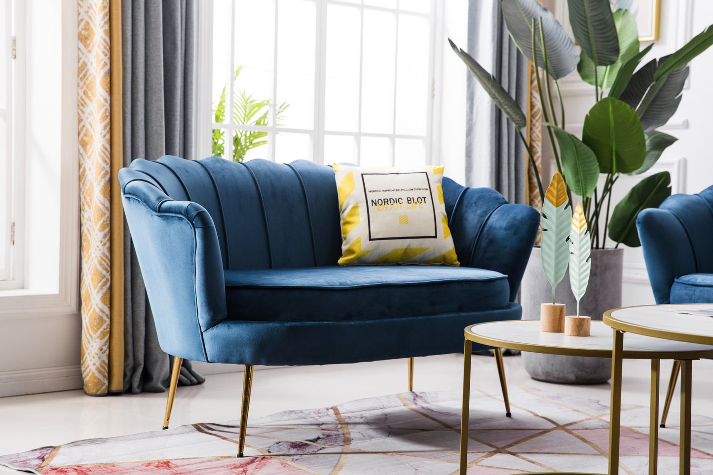 Murcia 2 Seater Navy-abc