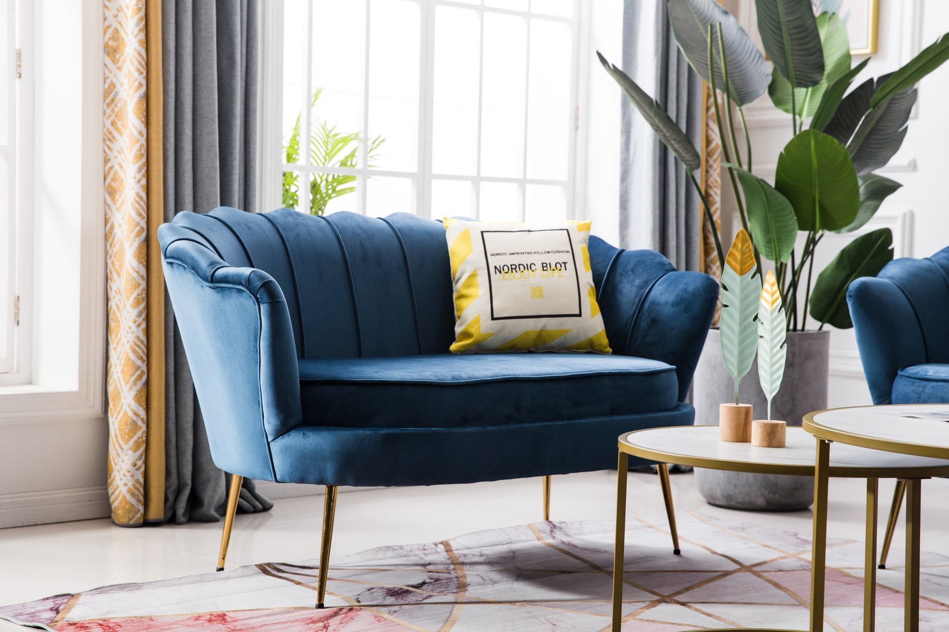 Murcia 2 Seater Navy-abc