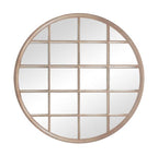 Walter Wall Mirror Brushed Wood-abc