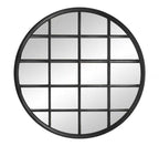 Walter Wall Mirror Matt Black-abc