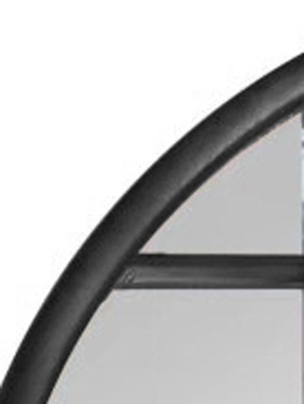 Walter Wall Mirror Matt Black-abc