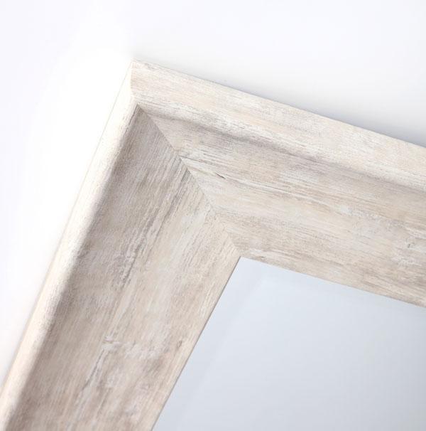 Willow Mirror Rustic Beach Wood 150cm-abc